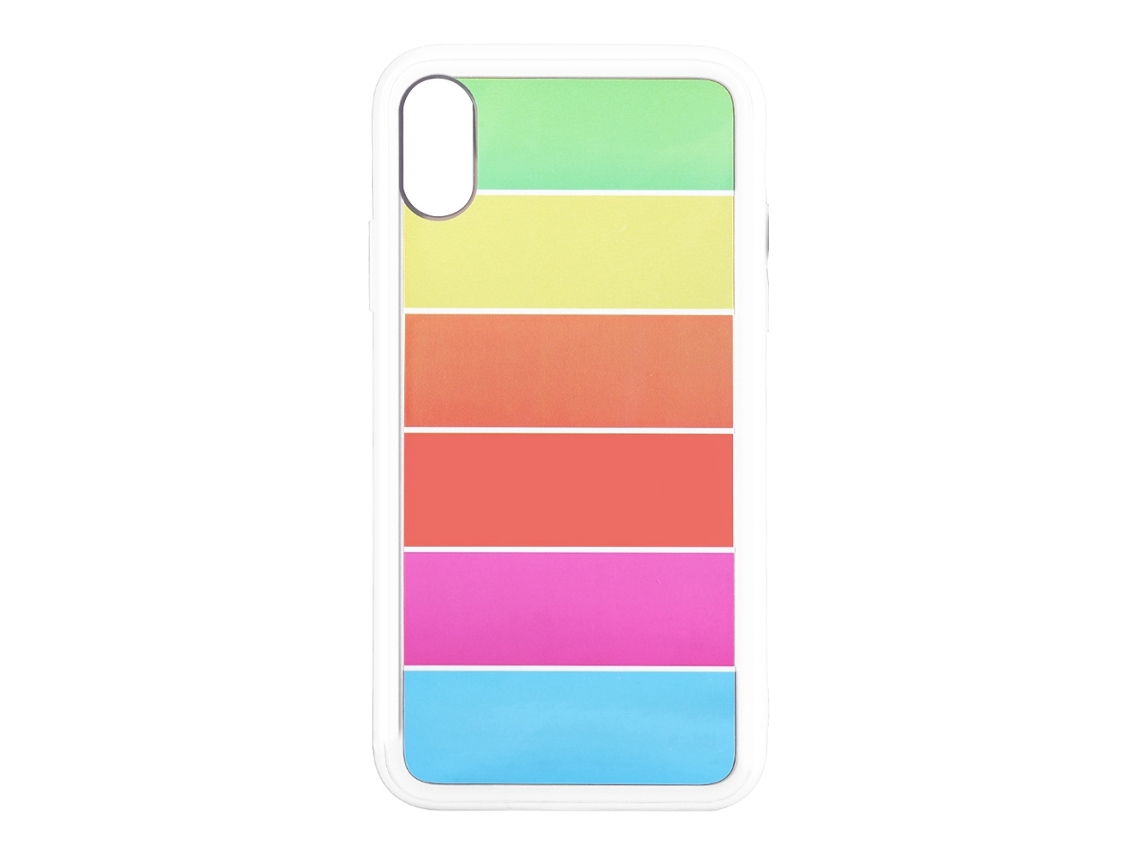 Capa LAXISCREED Iphone Xs Branca Protetora Anti impacto Leve