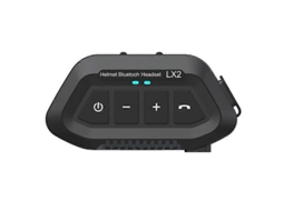Fone de ouvido Bluetooth para capacete de motocicleta Hengrongshen LX2, à prova d'água e com cancelamento de ruído