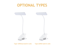 2026 lâmpada de Mesa Led 4w Dc5v com 3 Cores, Brilho Ajustável, Suporte para Telefone e Bateria Recarregável 1250mah