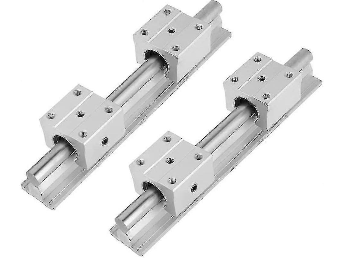 Kit De Slides Com Rolamento Linear, Guia De Eixo Linear + Bloco De Rolamento, Peças Cnc - Ya