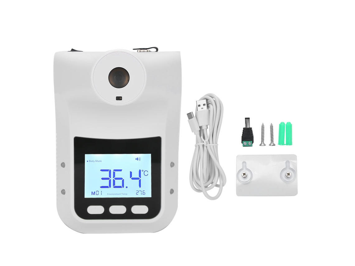 KOFIHETY Termómetro Frontal K3 Pro Com Sensor Inteligente Sem Contato E Medição De Temperatura Por Infravermelho