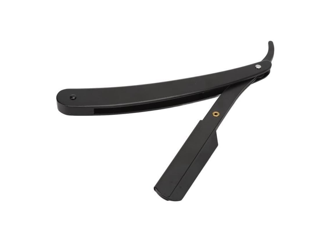 Porta Gilete Reto Para Homens À Moda Antiga Em Aço Inoxidável de Barbeiro Ebtools