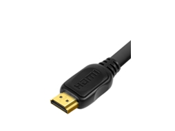 Cabo Hdmi Plano Sign para 4k, 3m Preto AQUAFORGE