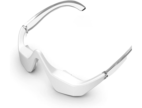 Massageador de olhos com luz vermelha que remove manchas escuras, olheiras e rugas.