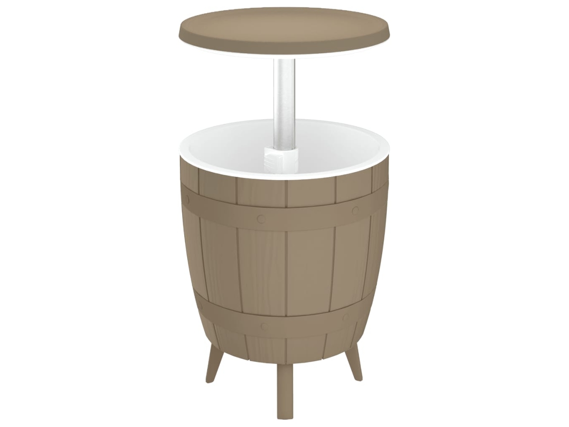 Ice Cooler Table, Ice Cooler Tables Vidaxl Marrom Polipropileno (n/a)