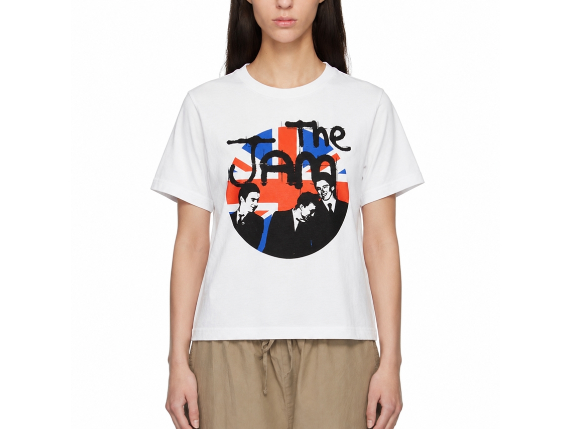The Jam Union Jack Circle T-shirt Unisex Adults Size:xxl
