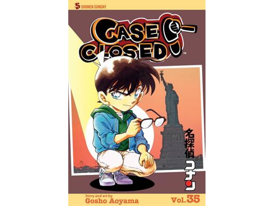Livro Case Closed, Vol. 35 de Gosho Aoyama (Inglês)