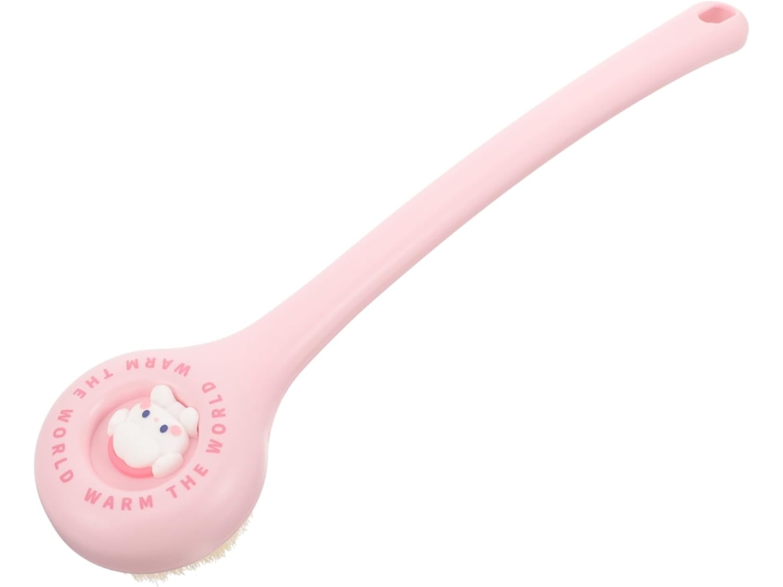 Escova De Banho Ergonômica Com Cabo Aplicador Loção Para Esfoliação E Limpeza Profunda Macia Massagem Relaxante