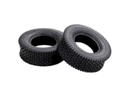 Vidaxl Pneus Para Carrinho De Mão 2 Pcs 13x5.00-6 4pr Borracha