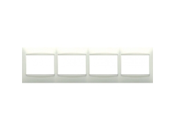 Moldura 4 Elementos Branco Com Acabamento Bjc Coral 21214