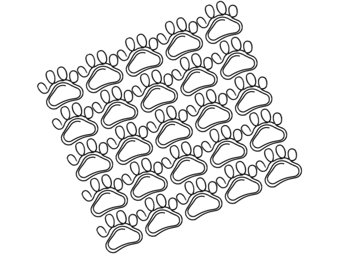 Clipes de metal para papel no formato "pata de gato" da Tehaux, 50 unidades, para prender documentos e envelopes.