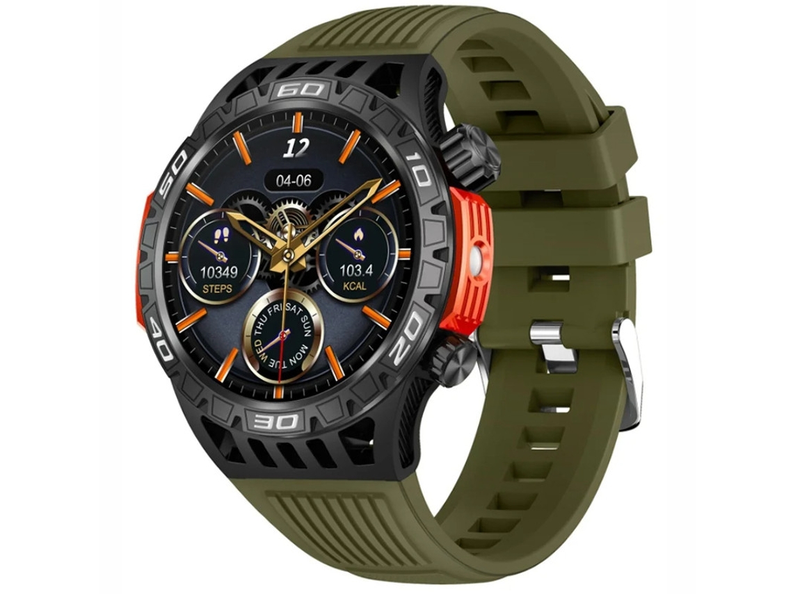Smartwatch com Pager, Lanterna, Chamada Bluetooth, Notificação Flash de Chamada Recebida, Rastreamento Esportivo, Ao Ar Livre E Monito Bestvite