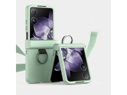 Capa De Celular Ultrafina Com Toque De Pele E Dobradiça Para Xiaomi Mix Flip