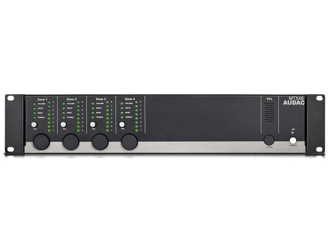 Amplificador de áudio Mtx48 Home Black Audac