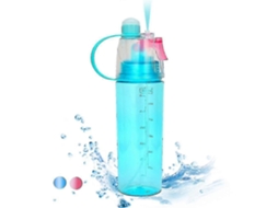 Garrafa De Água Infantil Com Spray Para Esportes, 600ml, Ideal Para Ciclismo E Hidratação, Livre De Bpa.