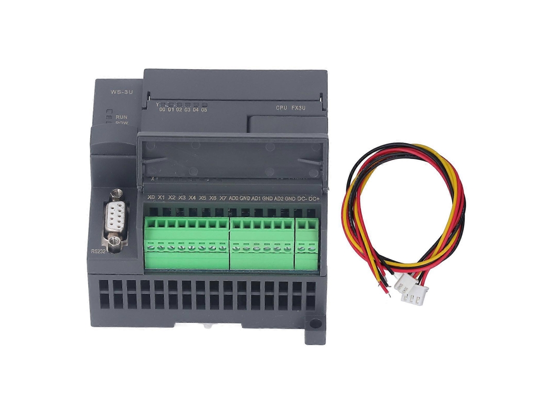 Controlador Plc 5a 8 Entradas 6 Saídas Placa De Controle Programável Industrial De Contagem De Alta Velocidade Dc24v Slowmoose