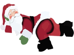 Decoração de Natal para jardim e cerca com Papai Noel e boneco de neve S/MARCA
