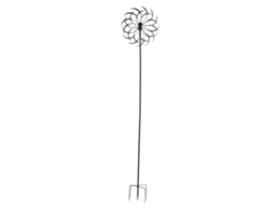 Cata vento de Jardim de Metal com Dupla Camada, Estaca, CHABERLU