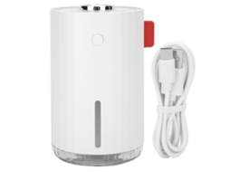 Umidificador Mini Portátil Para Carro Usb Aromaterapia Anti-ar Seco Umidade Casa Ultramote Branco
