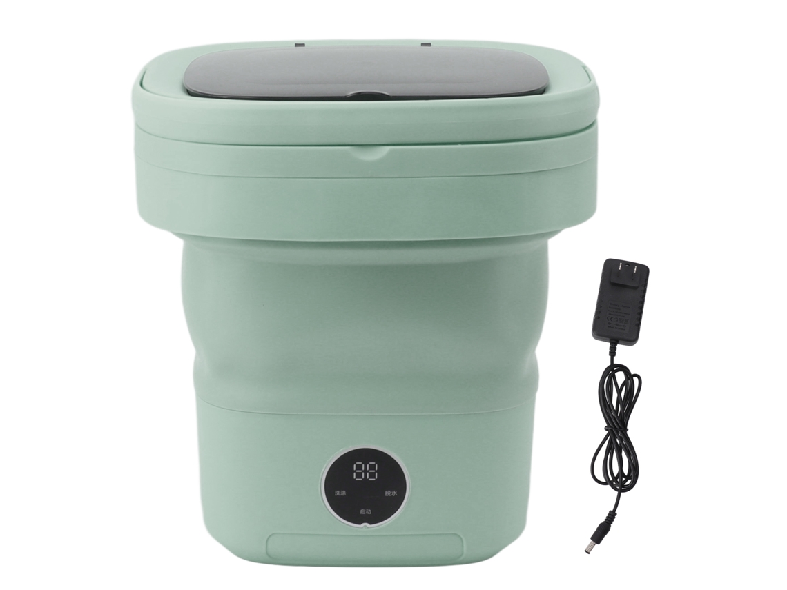 Laxiscreed Máquina De Lavar Mini Plegável Automática Ideal Para Roupa Íntima E Espaços Pequenos
