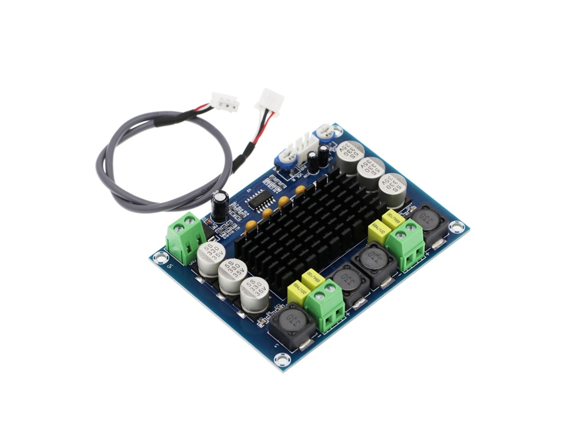 Placa Amplificadora de Áudio Digital 2 Canais TPA3116D2 2x120W S/MARCA