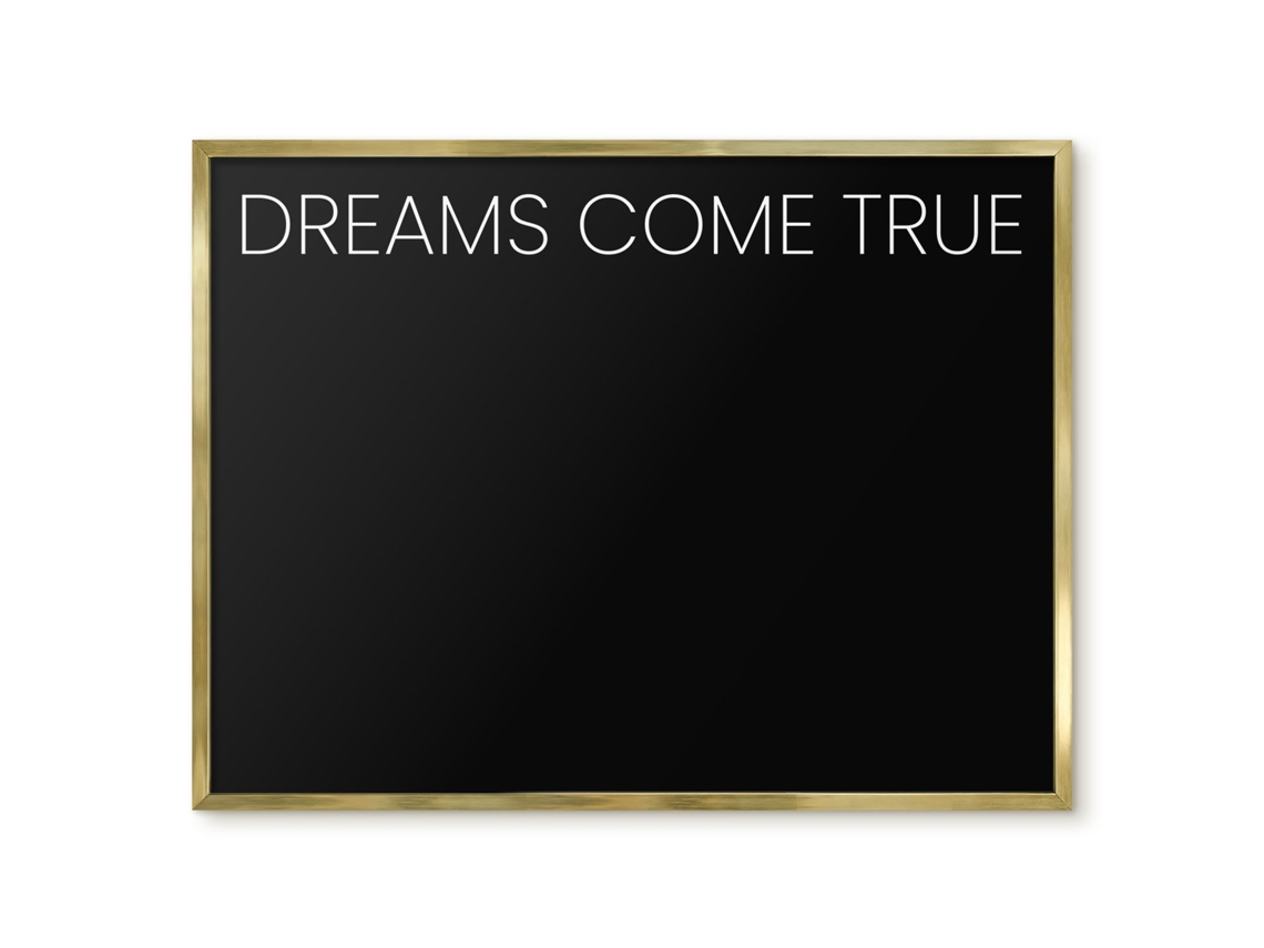 Magnetic Wall Board Dreams Come True For The Office Espelharte (80x60 Cm)