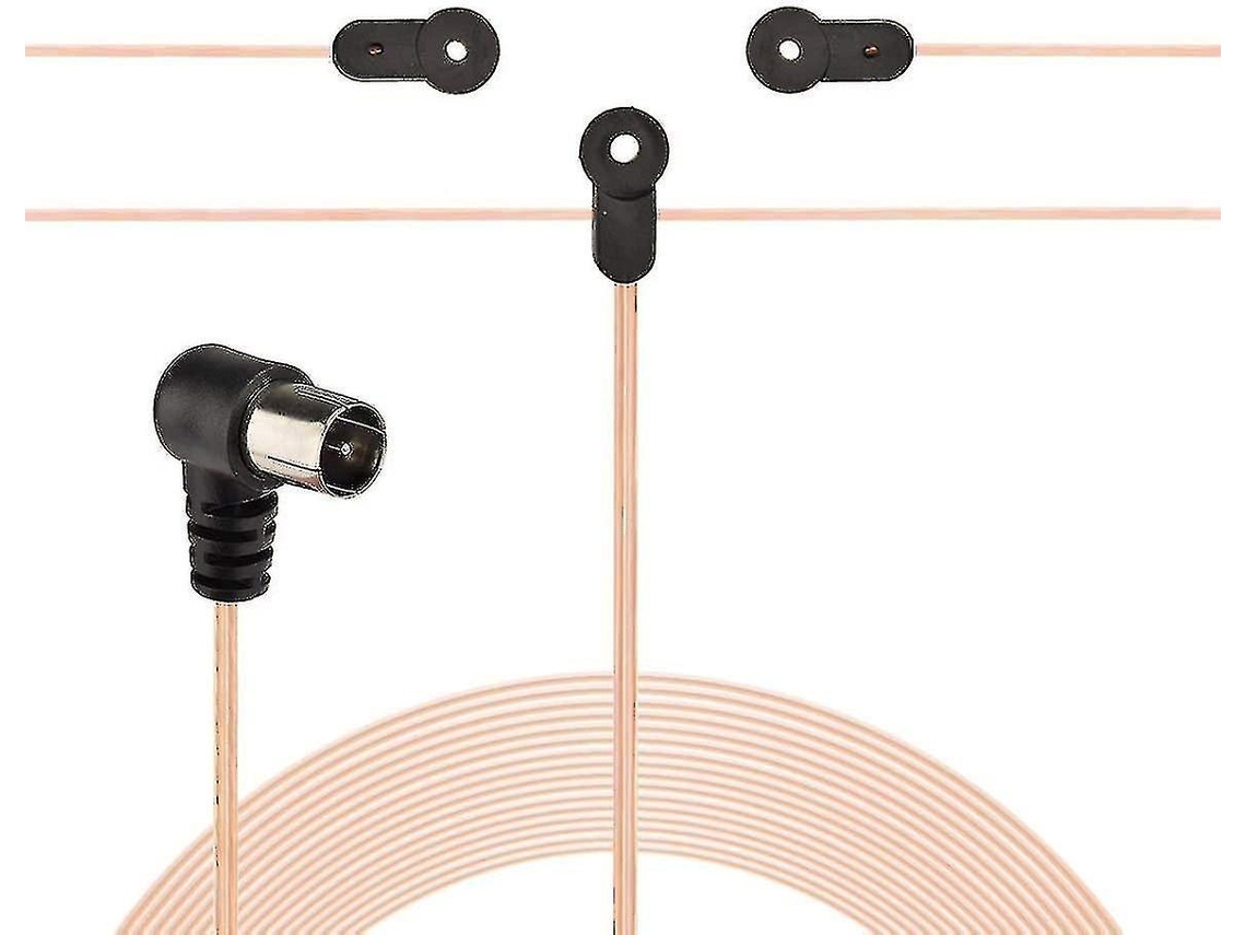 Antena FM de 75 Ohm, Dipolarizante, Slowmoose