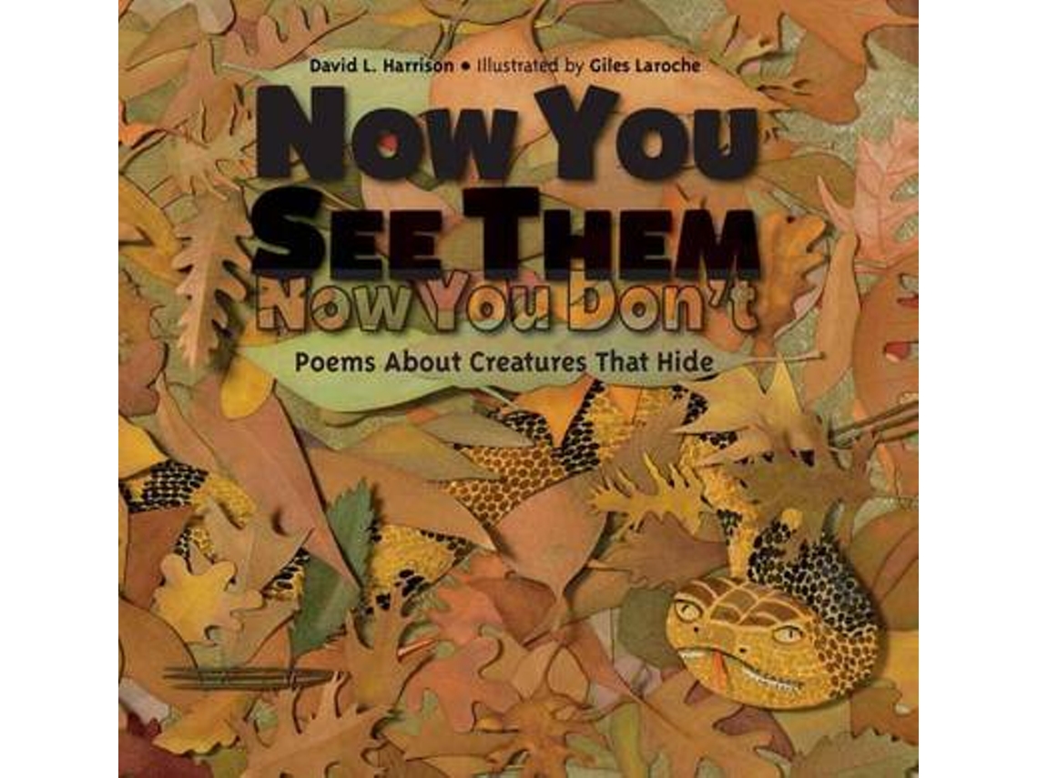 Livro Now You See Them, Now You Dont de David L Harrison (Inglês - Capa Dura)