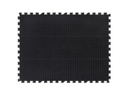 Vidaxl Ladrilho De Borracha 12 Mm 90x120 Cm Preto