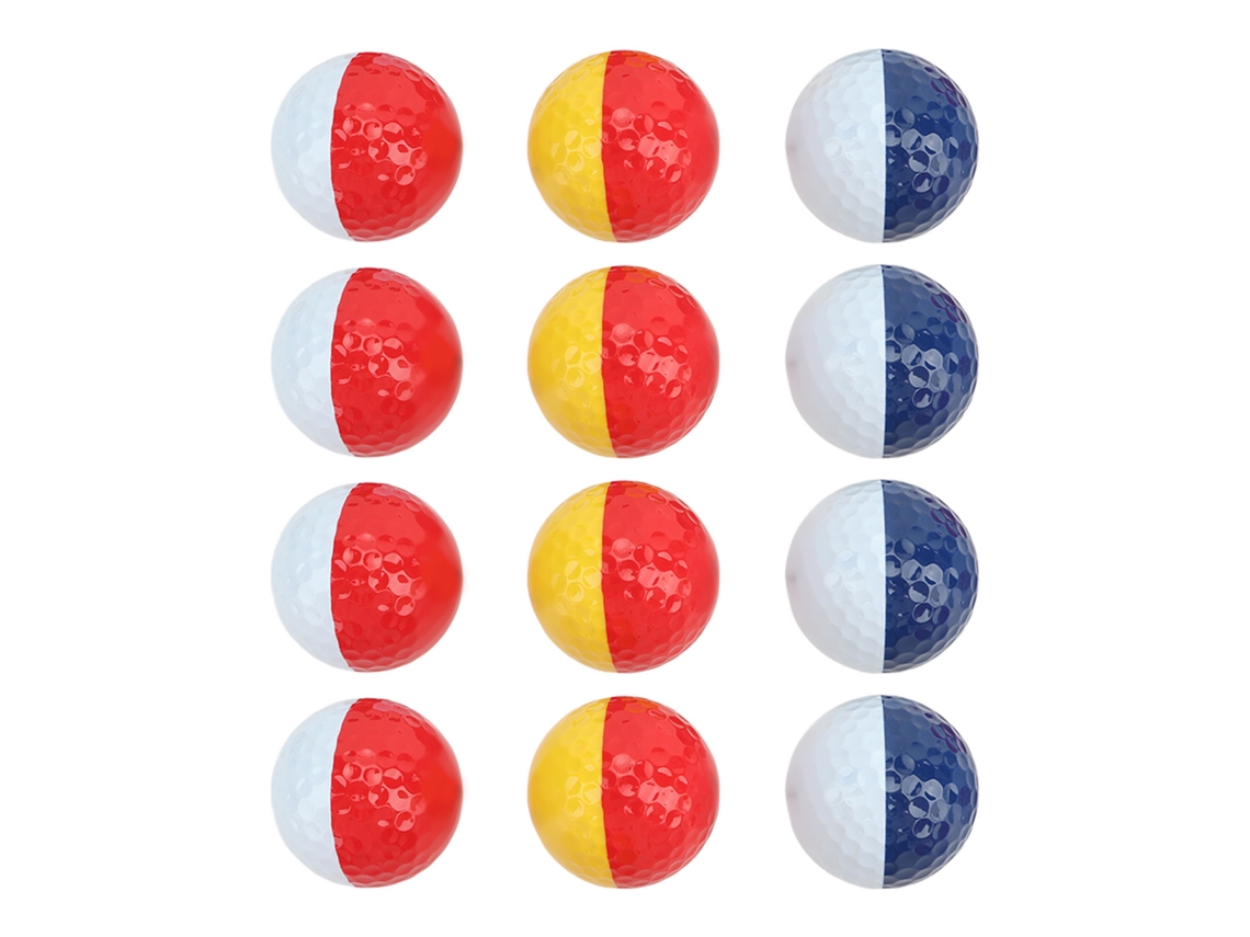 Bolas de Golfe de Alta Elasticidade 12pcs S/MARCA