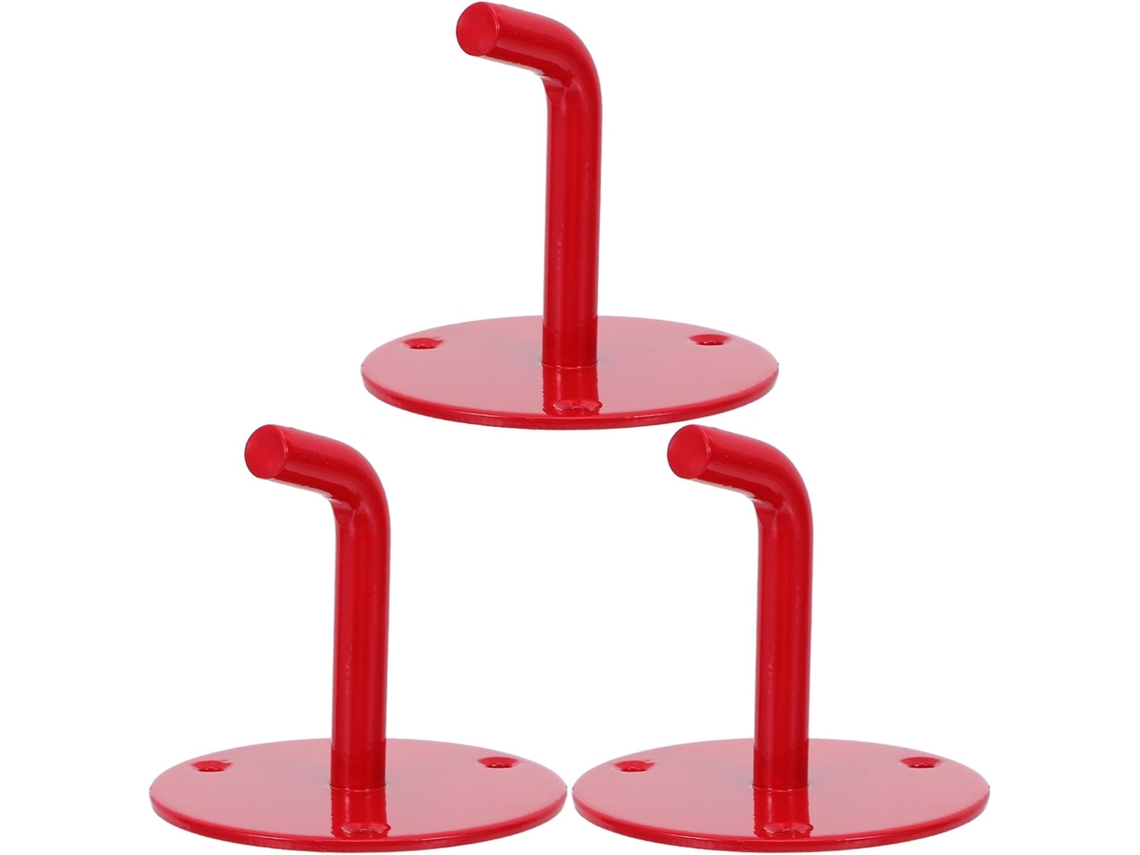 Suporte De Metal Para Extintor Incêndio Housoutil, 2-9kg, Ferro Antiferrugem, Gancho Duplo, Pacote Com 3 Unidades