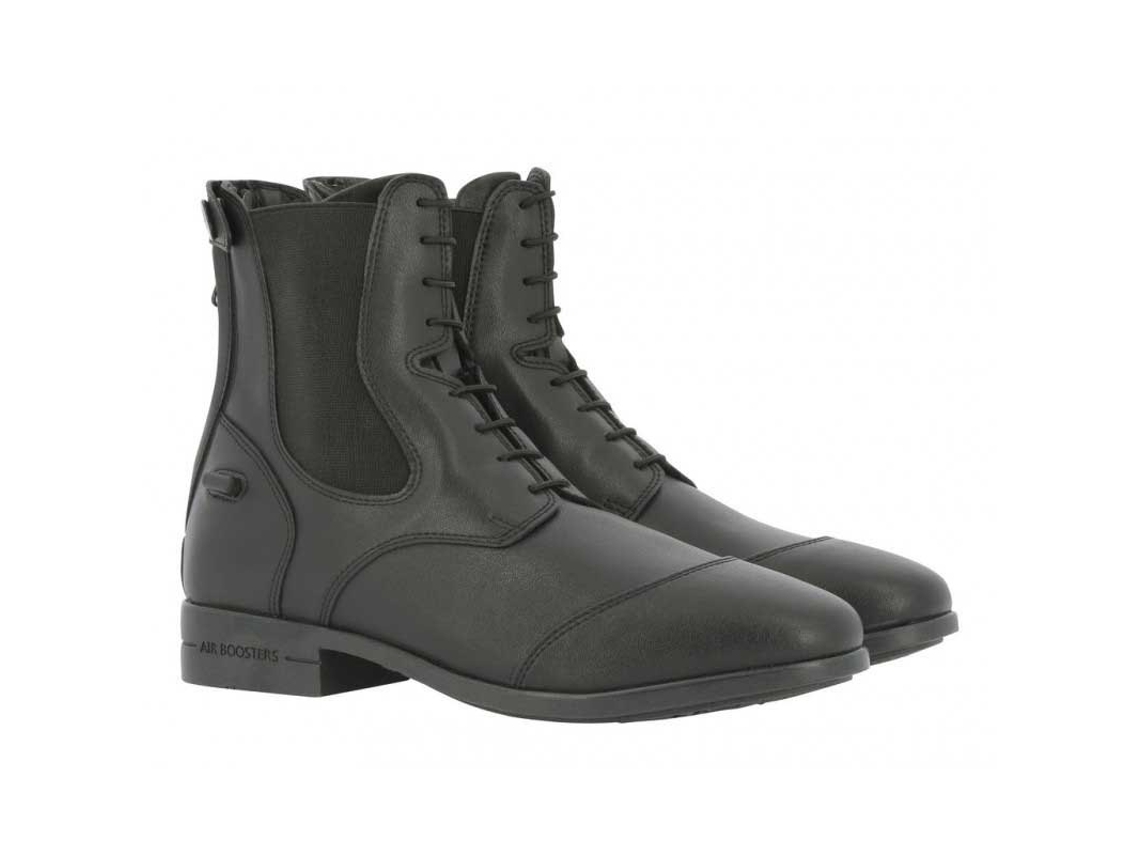 Botas Equitação Zurich Lace Zip Preto Eu 41Equitheme