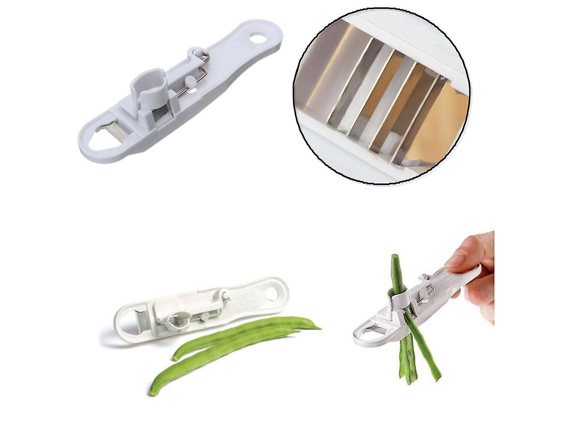 Cortador De Vagem Estilo Francês, Removedor De Fibras E Descascador De Legumes, Utensílio De Cozinha