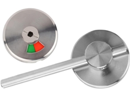 Fechadura Indicadora Para Porta, Em Liga De Zinco E Aço Inoxidável, Nas Cores Verde E Vermelha Vibrantes, Fácil De