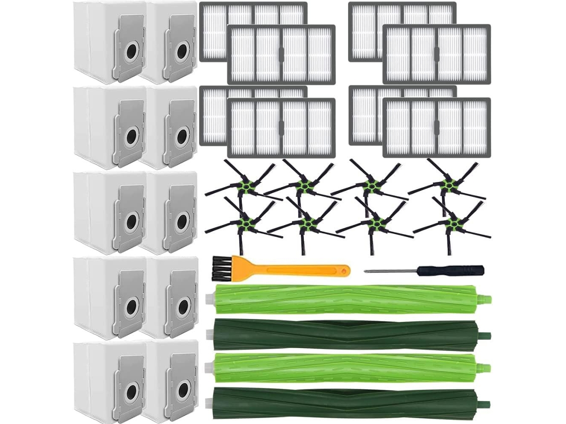 Kit De Substituição Para Irobot S9 (9150) S9+ E S9 Plus (9550) Acessórios Aspirador Robô (30 Peças) Cuich