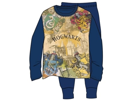 Pijama Infantil De Hogwarts Harry Potter Warner Bros. Discovery