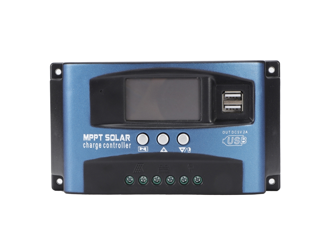 Controlador de Carga Solar 2026 Store MPPT, regulador de painel fotovoltaico, para iluminação pública LED, 12/24V, 30A