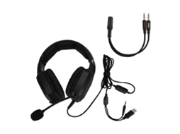 Fone De Ouvido Gamer Com Fio K8 Com Microfone Anti-ruído Led Para Notebook E Pc