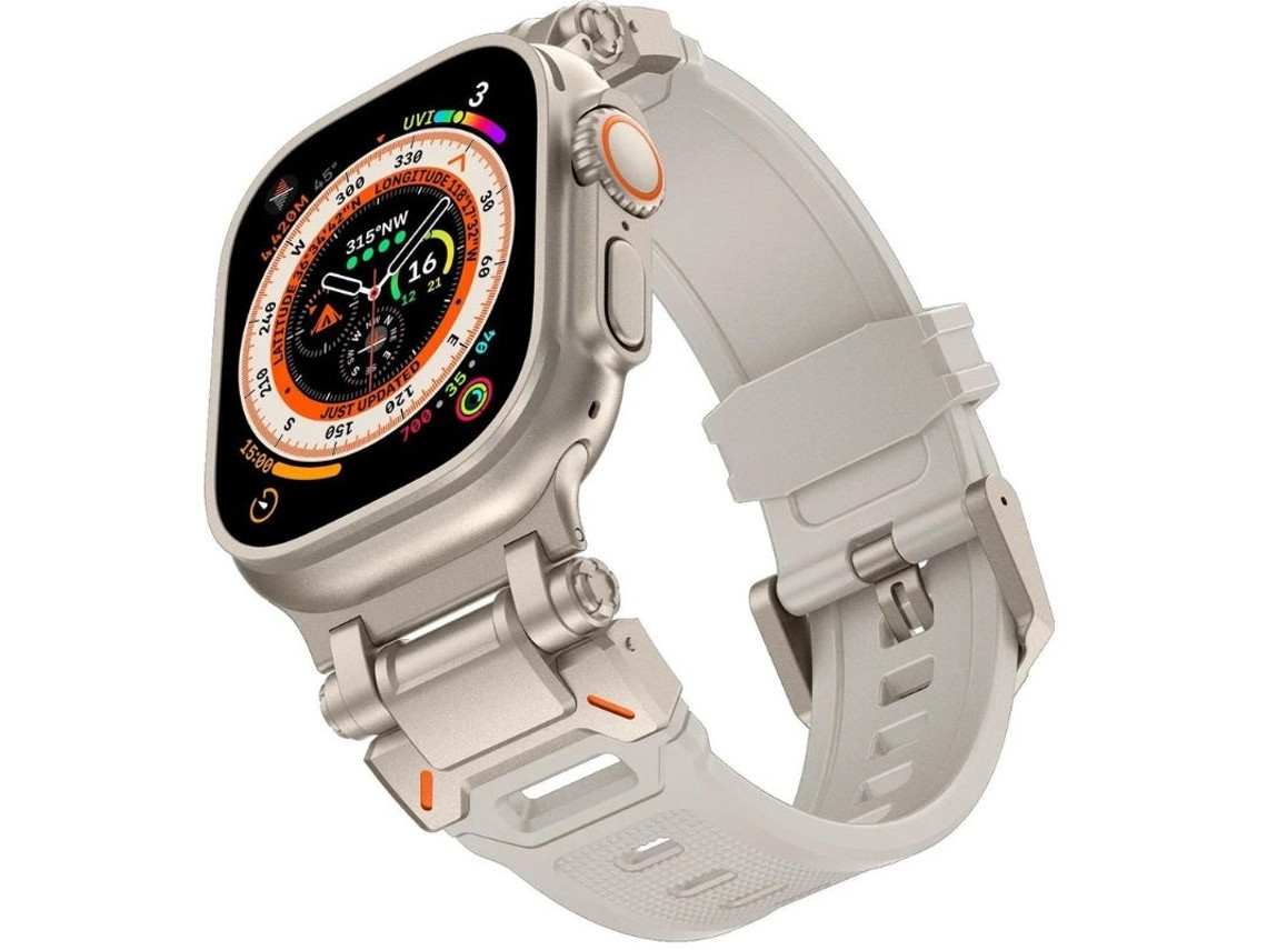 Pulseira para Apple Watch Series 1 38mm BRANCO com design resistente e elegante (38mm)