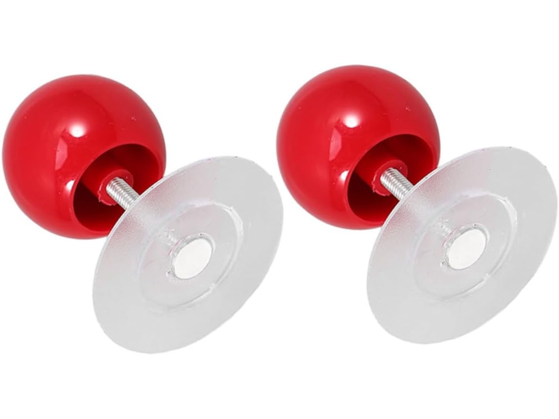 Puxador Elegante Para Porta De Cozinha Com Design Furo Único, Conjunto De 2 Peças