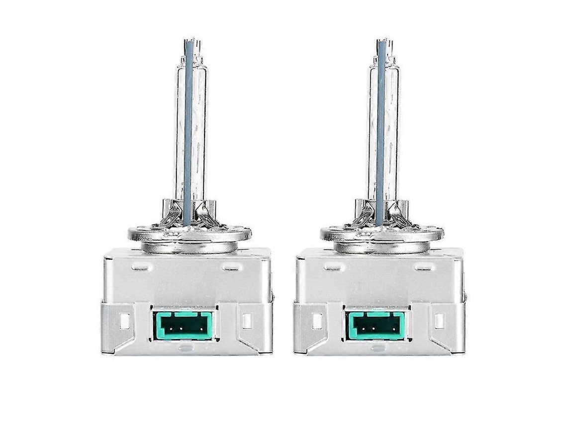 2pcs Lâmpadas De Farol Xenon D3s 35w 6000k 3200lm Ip67 30000h Branco Frio Plug And Play