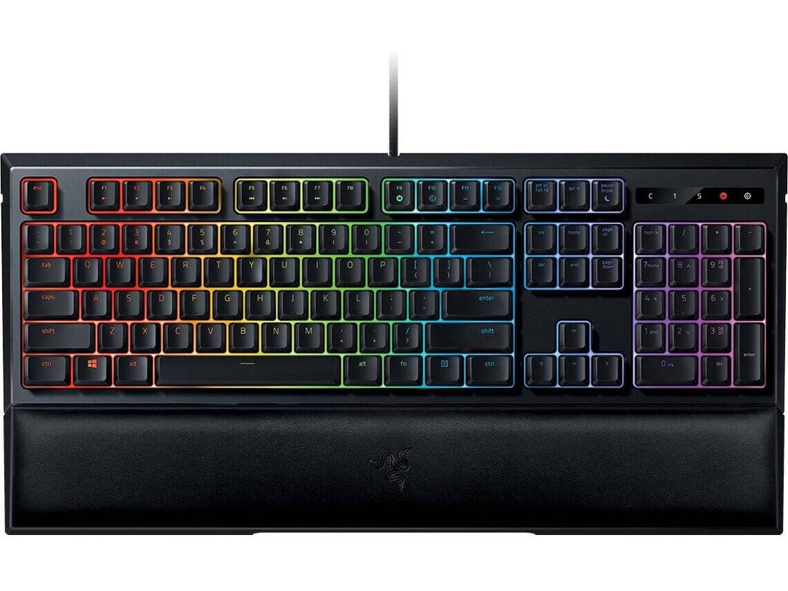 Teclado Gaming RAZER Ornata Chroma (Semi-mecânico - Português - Preto)