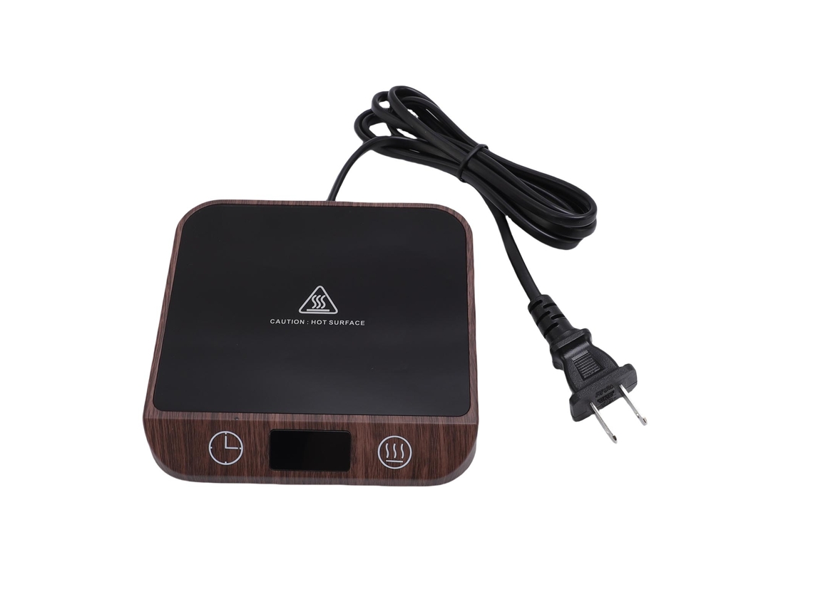 Laxiscreed Aquecedor De Copo De Café Com Display De Temperatura E Desligamento Automático