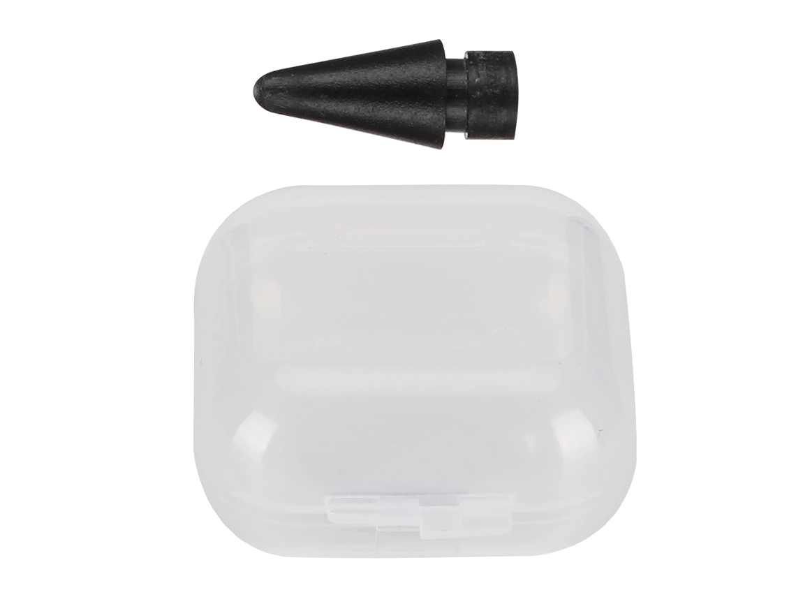 Ponta De Reposição (universal Para Apple Pencil 1ª E 2ª Geração, Toque Em Silicone Preto)