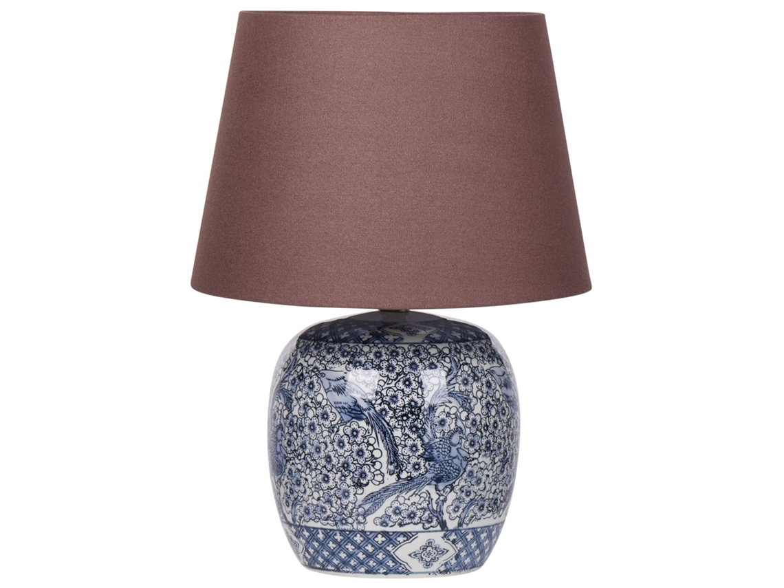 Candeeiro de mesa BELIANI Neira de Porcelana Azul 35x35x46