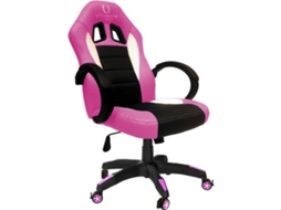 Cadeira Gaming TAURUS Ultimate (Preto e Rosa)