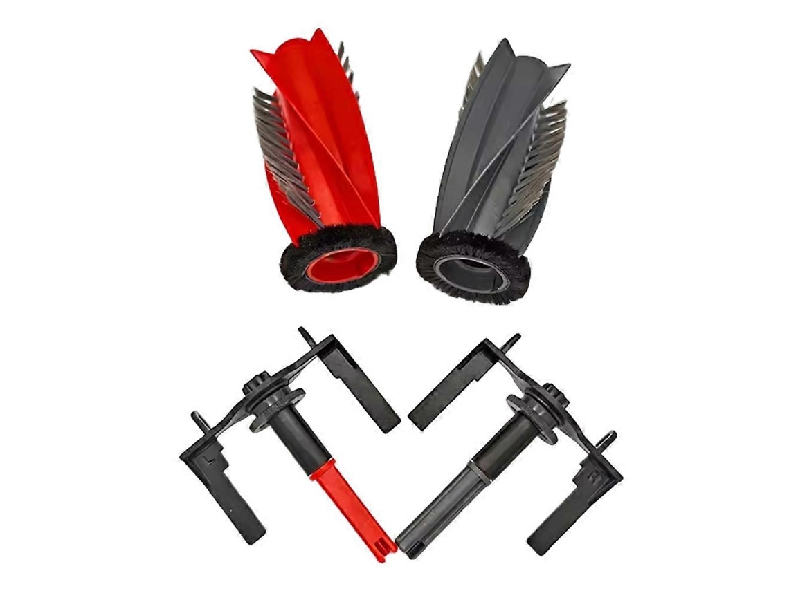 Suporte Da Escova Principal E Escova Principal Para Roborock Saros 10 / Saros 10r / Qrevo Curv / P20 Plus / G30 / G30u - Peças De Reposição