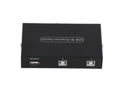 Switch Compartir Usb 2.0 2 Puertos Para Pc Impresora Escáner Manual
