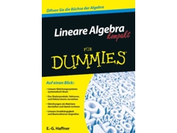 Livro Lineare Algebra kompakt fur Dummies Für Dummies German Edition de Ernst Georg Haffner (Alemão)