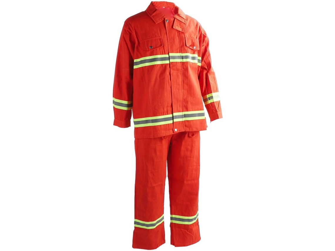 Roupa De Segurança De Alta Visibilidade E Resistente A Chamas, Com Isolamento Térmico.